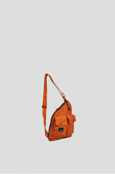 Мужская оранжевая сумка - 3