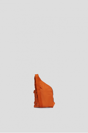 Мужская оранжевая сумка - 4