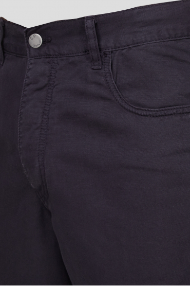 Мужские темно-синие брюки - 3