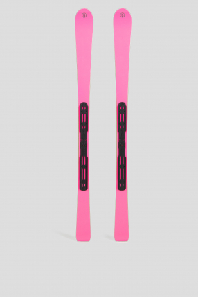 Женские розовые лыжи