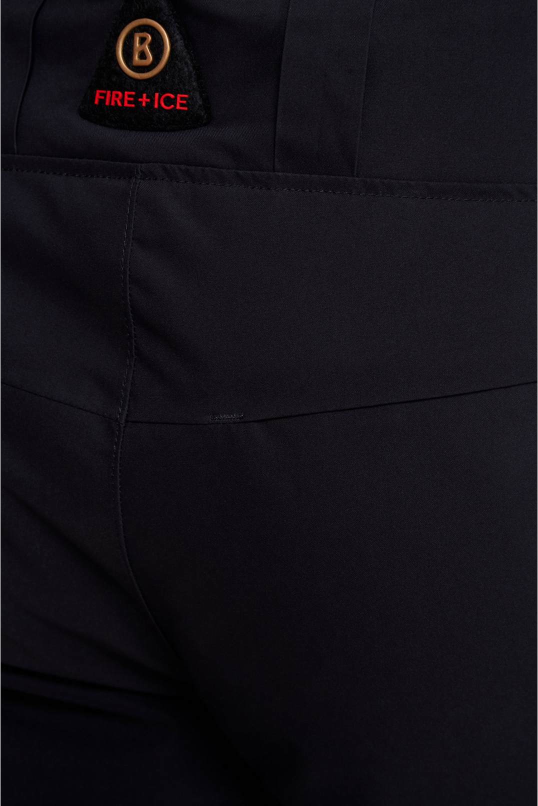 Чоловічі чорні лижні штани - 4