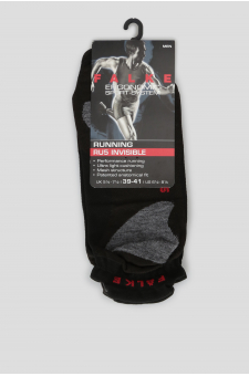 Чоловічі чорні шкарпетки для бігу