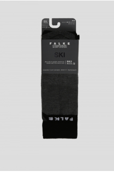 Чоловічі сірі лижні шкарпетки SK2 WOOL