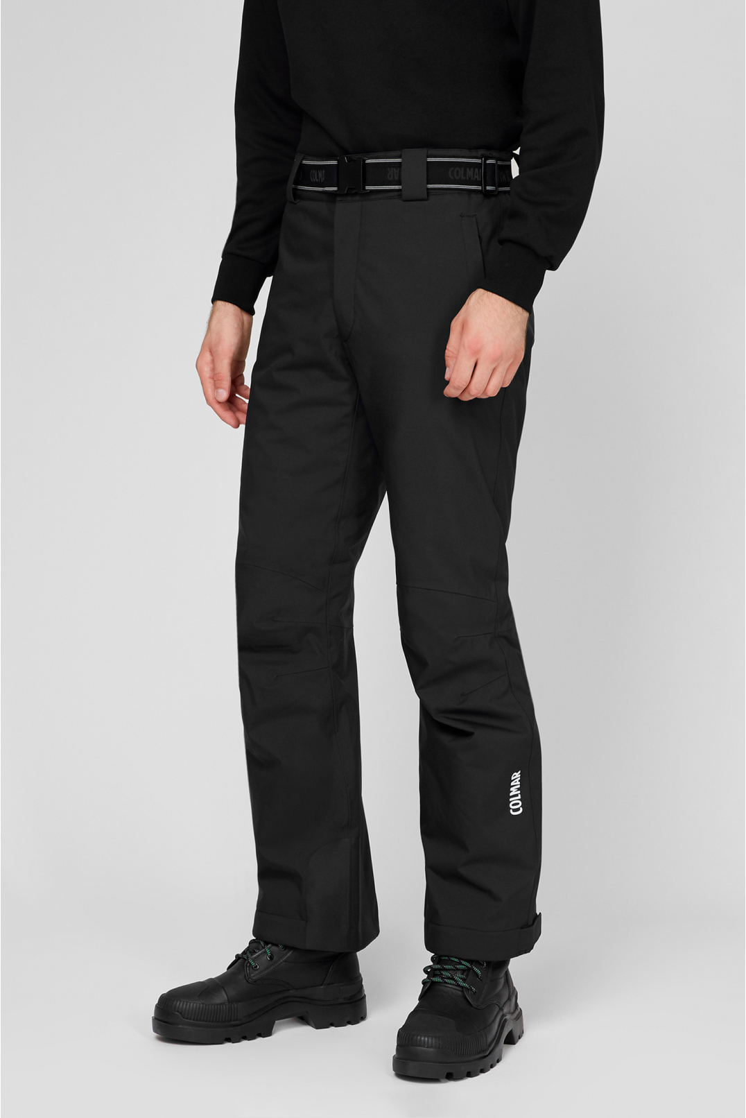 Мужские черные лыжные брюки - 2